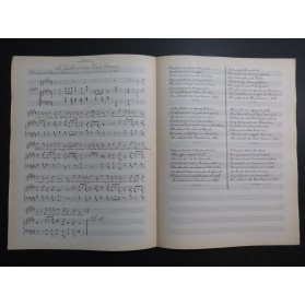 COLLIN Lucien Le Cabaret des trois lurons Manuscrit Chant Piano ca1915