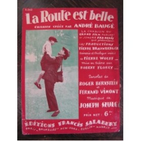 SZULC Joseph La Route est Belle Chant Piano 1930
