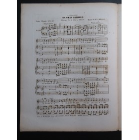 CLAPISSON Louis Un Coeur Normand Chant Piano ca1845
