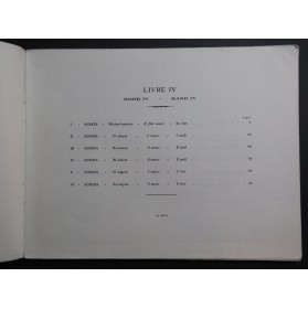 BACH J. S. Oeuvres Complètes Volume 4 Orgue