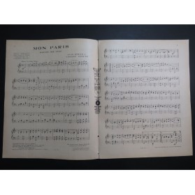 BOYER Jean SCOTTO Vincent Mon Paris Piano 1926