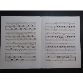 CONCONE Joseph Plaintes de Saül Chant Piano ca1840