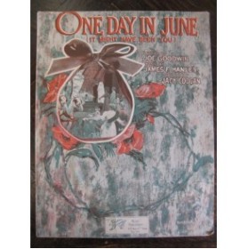 HANLEY F. One Day in June Chant Piano 1917