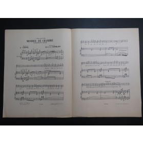 GOUBLIER Gustave Musique de Chambre Chant Piano