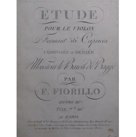 FIORILLO Federigo Etude 36...