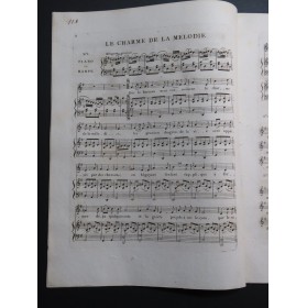DOMNICH Heinrich Cinq Romances op 7 Chant Piano ou Harpe ca1810