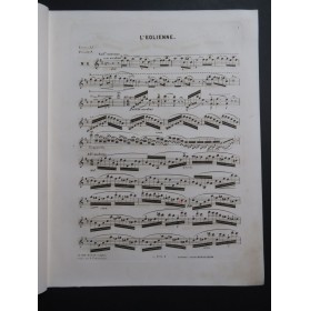 ALARD Delphin Études Caractéristiques op 18 Livre 1 Violon ca1847