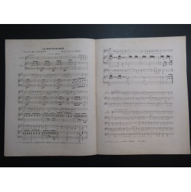 ABADIE Louis Le Docteur Noir Chant Piano ca1845