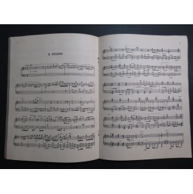 DE BOURGUIGNON Francis Sonatine op 73 Dédicace Piano 1946