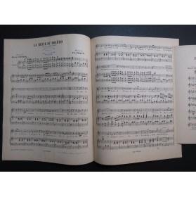 PORET Th. La Reine du Boléro Chant Piano