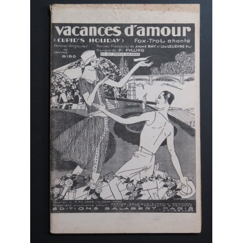 FYLLING P. Vacances d'Amour Cupid's Holiday Orchestre 1932