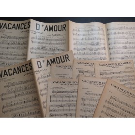 FYLLING P. Vacances d'Amour Cupid's Holiday Orchestre 1932