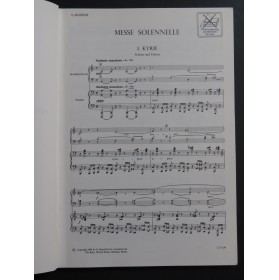 ROSSINI G. Messe Solennelle Chant Piano Harmonium