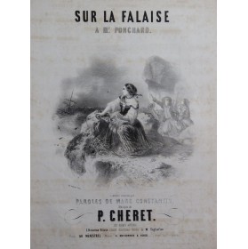 CHERET P. Sur la Falaise...