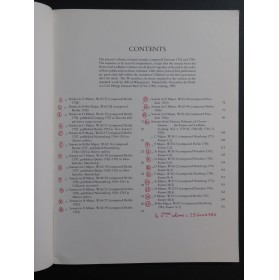 BACH C. P. E. Great Keyboard Sonatas Series II Piano 1985