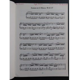 BACH C. P. E. Great Keyboard Sonatas Series II Piano 1985