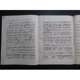 PLANTADE Charles Ah ! L'Bel État Qu'L'État D'Soldat Chant Piano ca1830