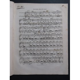 CARULLI Ferdinando Divertissement  24 Ariettes op 52 Guitare ca1815
