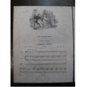 BÉRAT Frédéric N'en Parlons plus Chant Piano ca1850