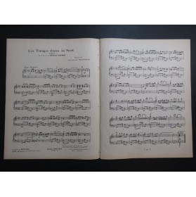 SCOTTO Vincent Un Tango dans la Nuit Piano 1921