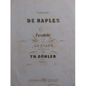 DÖHLER Théodore Souvenirs...