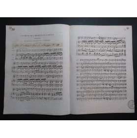 KRETSCHMER H. A. Les Fruits de l'Amour Chant Piano ou Harpe ca1820