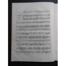 ROBBERECHTS André Polonaise op 15 Piano Violon ca1830