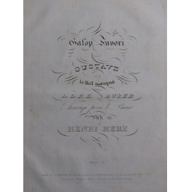 HERZ Henri Galop Favori...