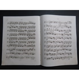 ALARD Delphin Études Caractéristiques op 18 Livre 3 Violon ca1847