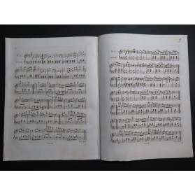 KALLIWODA J. W. Six Valses et un Cotillon op 34 Piano ca1835