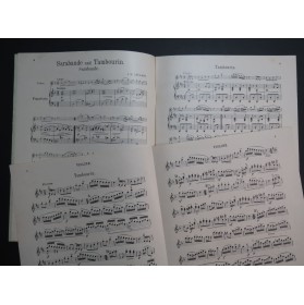 LECLAIR Jean Marie Sarabande und Tambourin Violon Piano