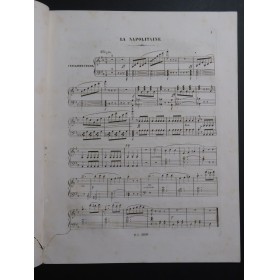 JULLIEN La Napolitaine Piano ca1840