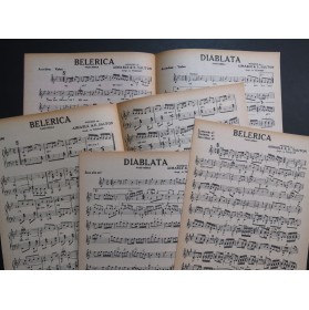 Belerica Diablata 2 Pasos-Doble Aimable E. Sauton Accordéon 1959