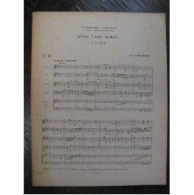 PALESTRINA Messe Sine Nomine Chant Piano Orgue 1895