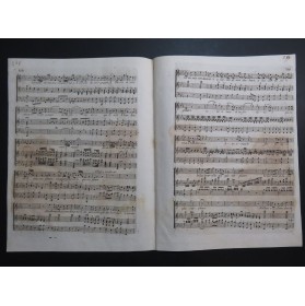 MENGOZZI Bernardo Rondeau Italiana in Londra Chant Clavecin 1790