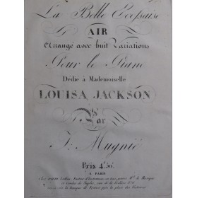 MUGNIÉ I. La Belle...