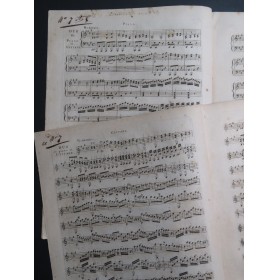 CARULLI Ferdinando Grand Duo Concertant op 65 Piano Guitare ca1820