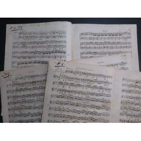 CARULLI Ferdinando Grand Duo Concertant op 65 Piano Guitare ca1820