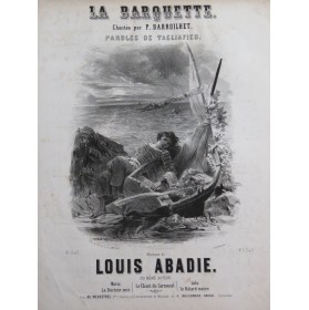 ABADIE Louis La Barquette...