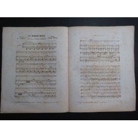 ARNAUD Étienne La Barque Noire Chant Piano ca1845