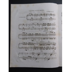 HERZ Henri Cavatine d'Anna Bolena op 68 Piano ca1835