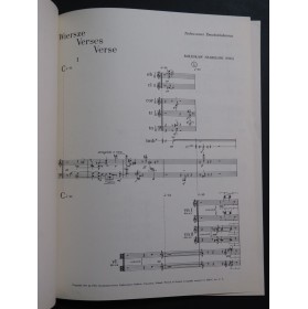 SZABELSKI Boleslaw Wiersze Piano Orchestre 1963