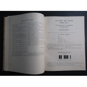 PARENT Hortense Lecture des Notes dans toutes les clés 1886