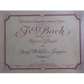 BACH J. S. Oeuvres...