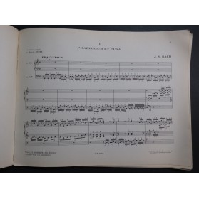 BACH J. S. Oeuvres Complètes Volume 1 Orgue