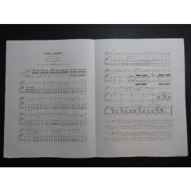 HENRION Paul Signal d'Orage Chant Piano ca1840