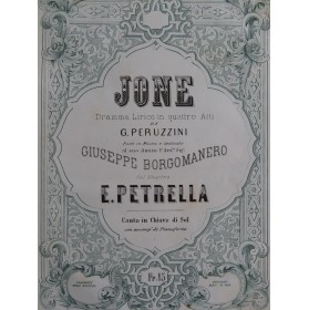 PETRELLA Errico Jone Opéra...