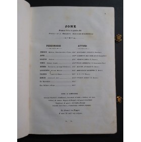 PETRELLA Errico Jone Opéra Chant Piano ca1862
