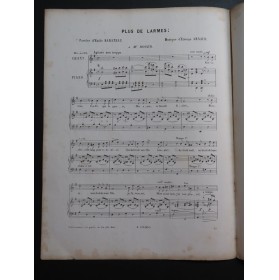 ARNAUD Étienne Plus de Larmes Chant Piano ca1845