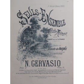 GERVASIO N. Seuls Ensemble...